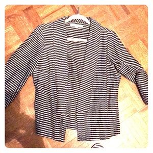 LAST CHANCE!!! LOFT Navy and gray light jacket